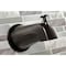 Kingston Brass Tub and Shower Faucet, Oil Rubbed Bronze, Wall Mount KBX8145DX - alternate 2